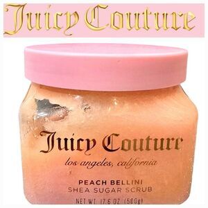 Juicy Couture Peach Bellini Shea Sugar Scrub
